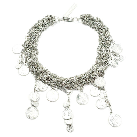 Florence Necklace Galaxy Silver
