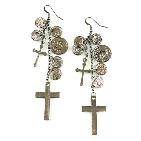 Montreal Earrings Morocco Silver