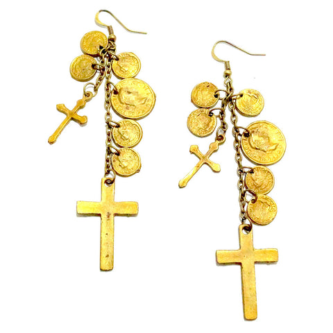 Montreal Earrings India Gold