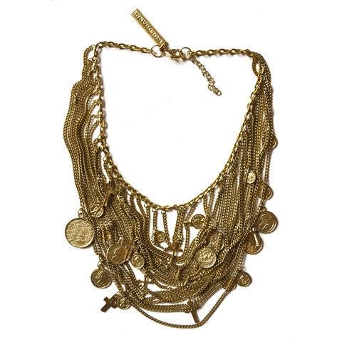 St Tropaz Necklace India Gold